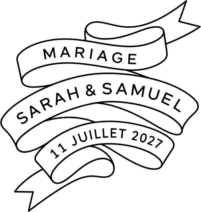 Mariage Sarah et Samuel, 11 juillet 2027